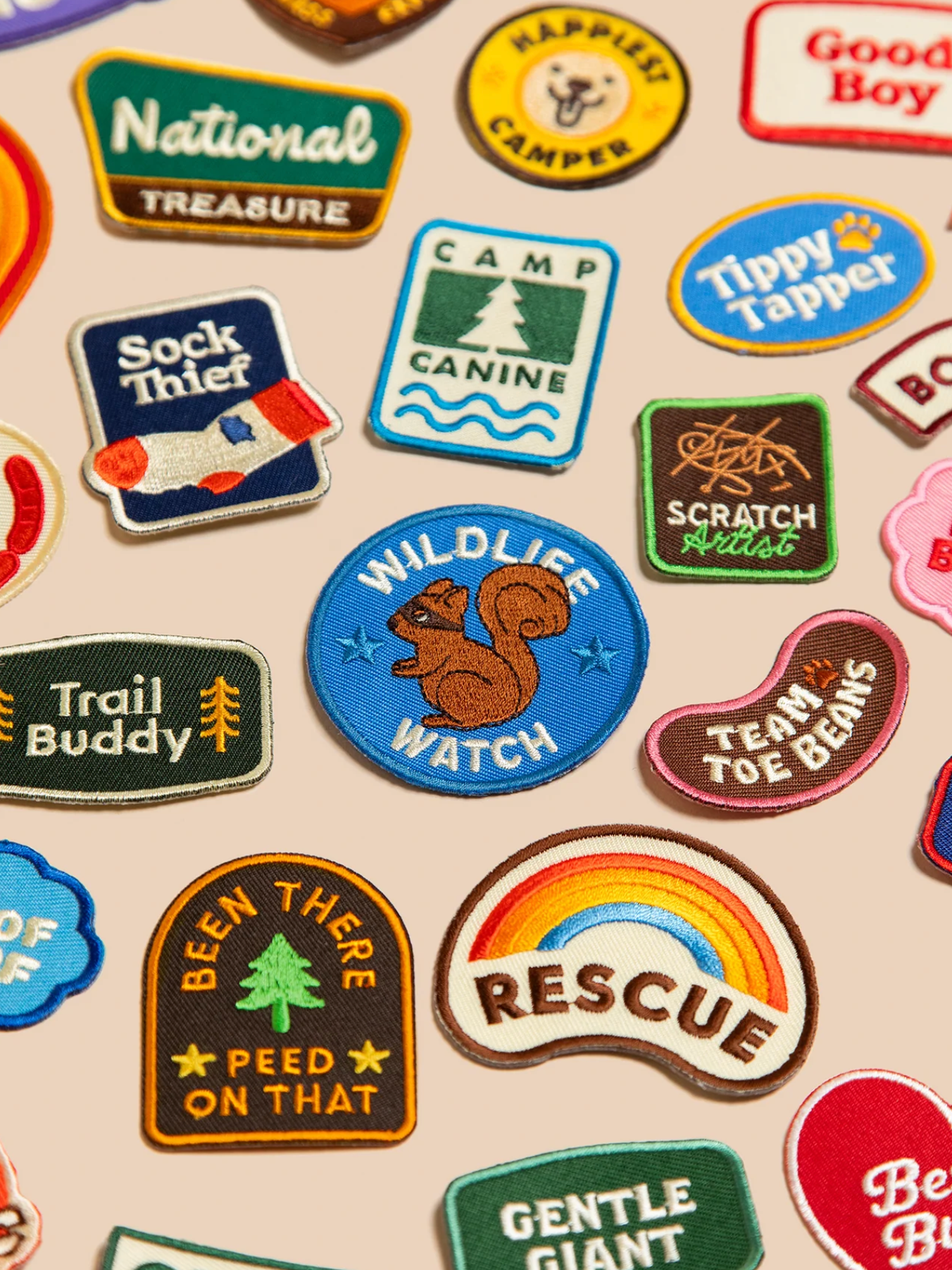Iron-on Patch Wildlife watch