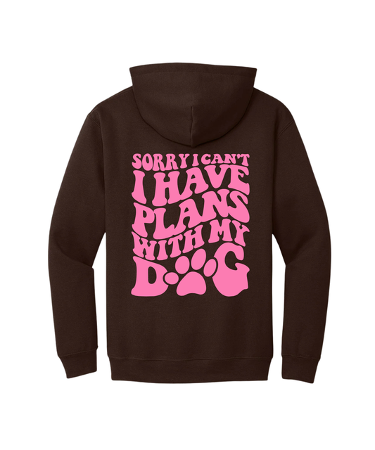 Hoodie Sorry I can't | Large