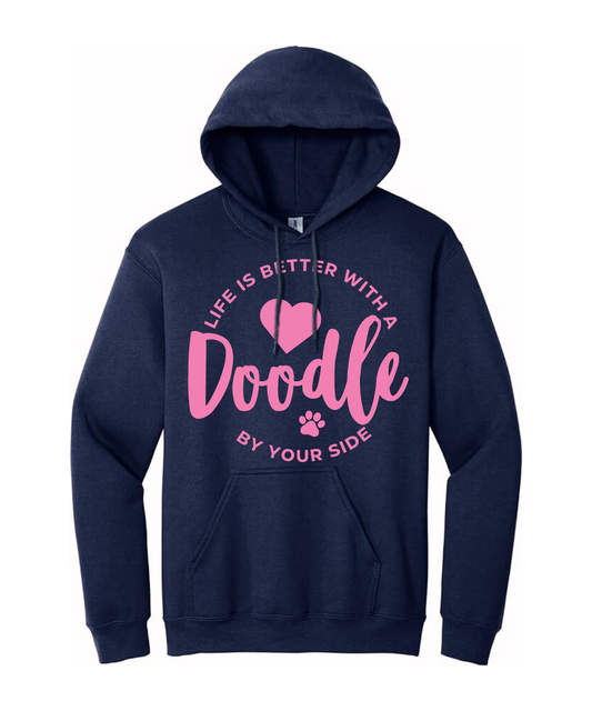 Hoodie Life is better | XXL