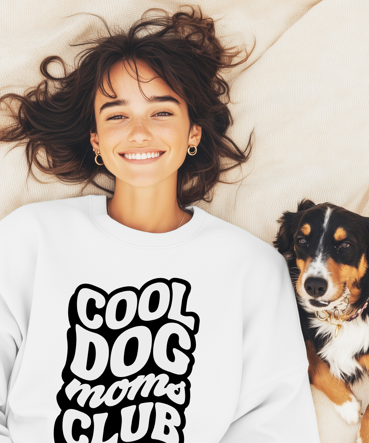 Sweater Cool dog moms club
