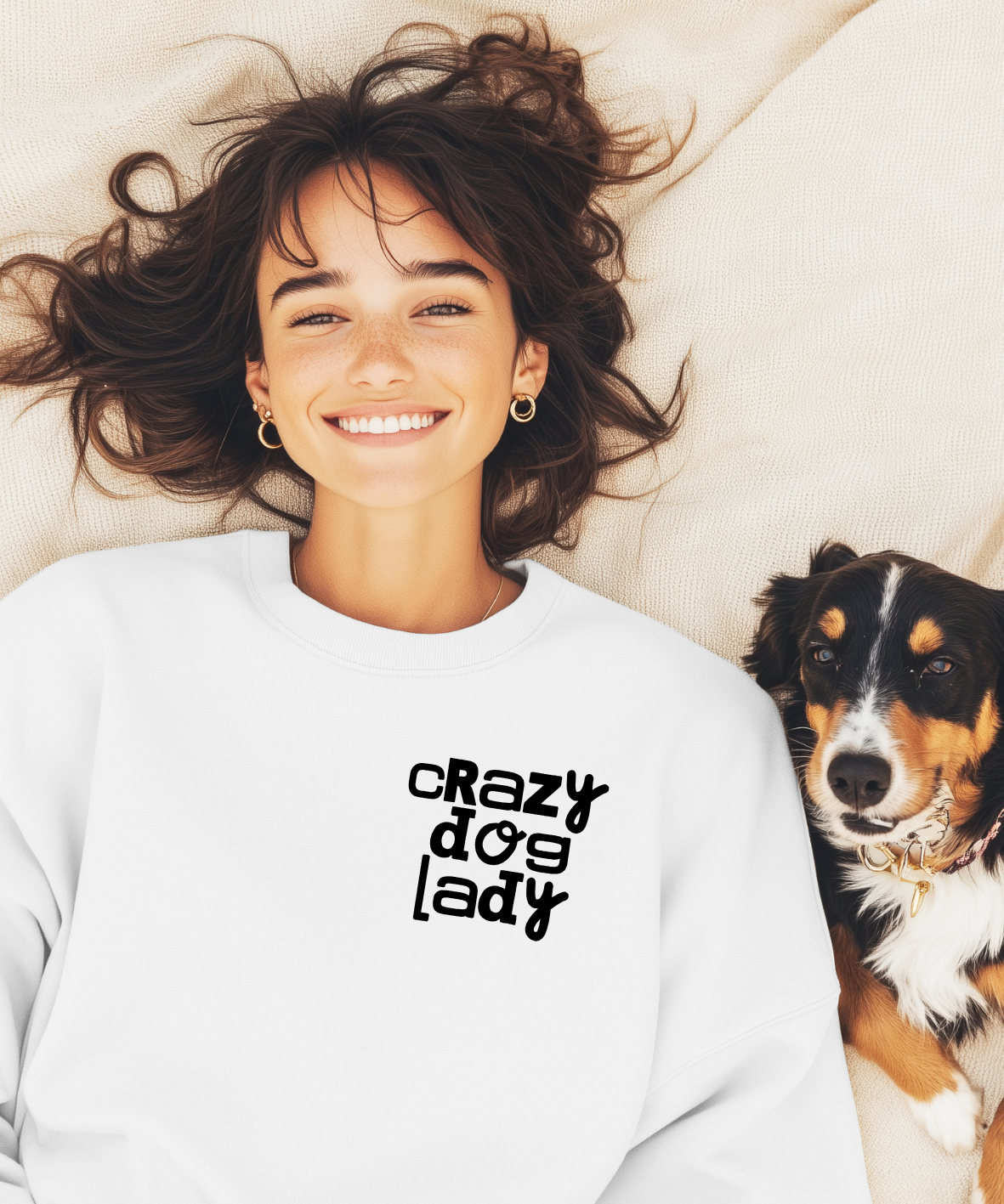 Sweater Crazy dog lady