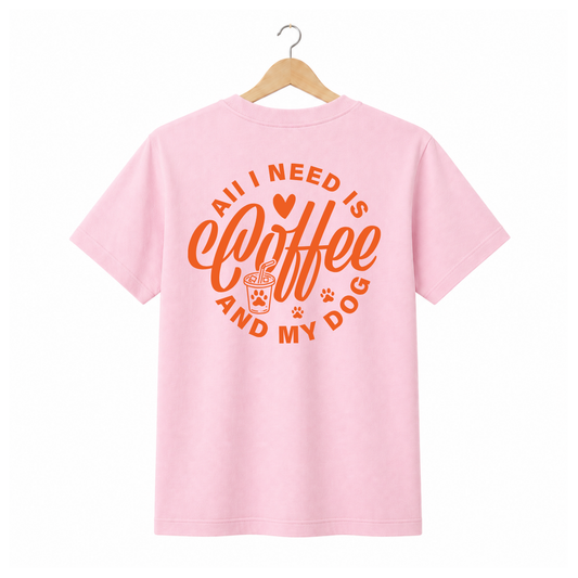 T-Shirt Coffee & dogs