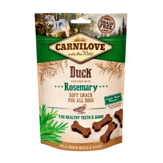Carnilove Soft Snack Eend met Rozemarijn