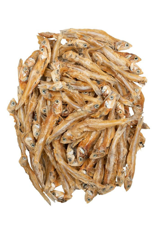 Gedroogde snack visjes