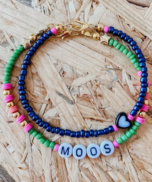 Armbanden setje Moos