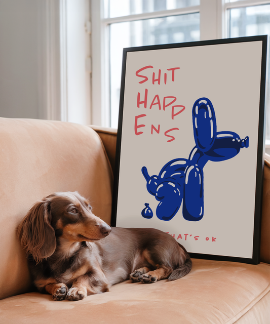 Poster Shit happens