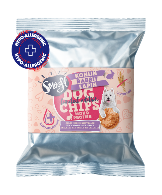 Smoofl Dog Chips - Konijn