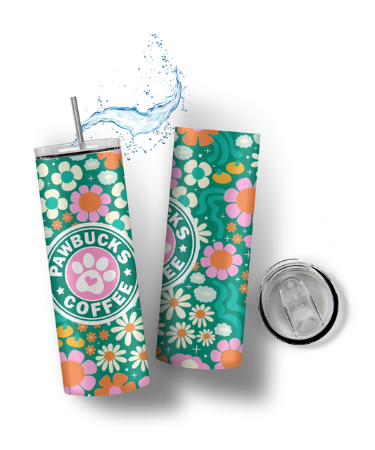 Tumbler Pawbucks coffee