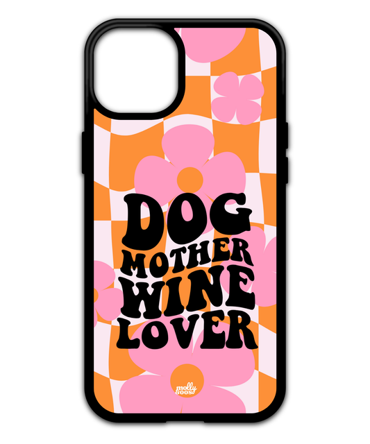 Telefoon cover Dogs and wine