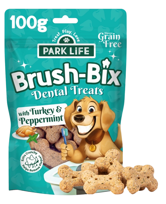 Brush Bix kalkoen en pepermunt