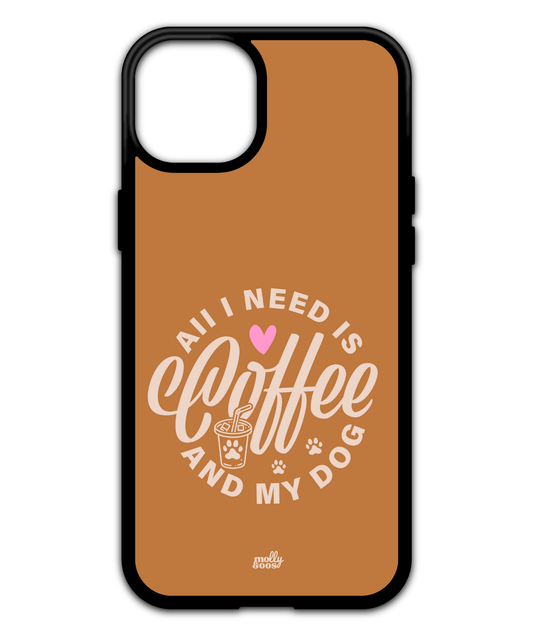 Telefoon cover Coffee and Dogs