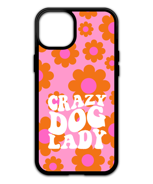 Telefoon cover Crazy dog lady