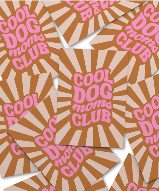 Kaart Cool dog moms club