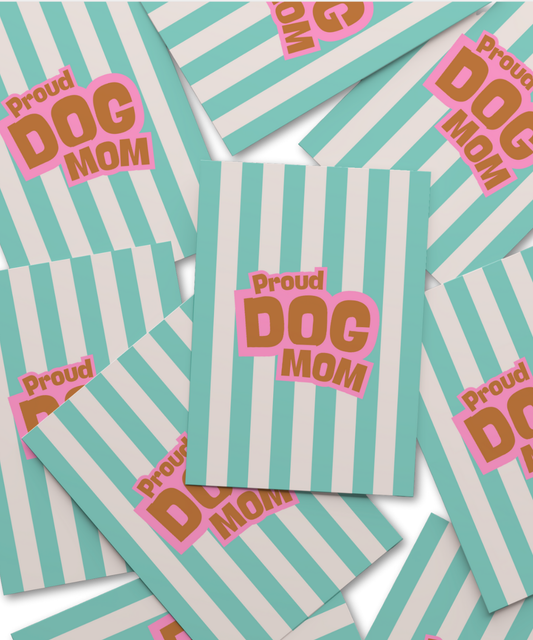 Kaart Proud dog mom