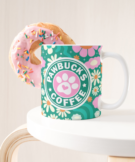 Mok Pawbucks coffee
