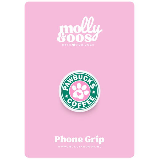 Phone grip Pawbucks coffee