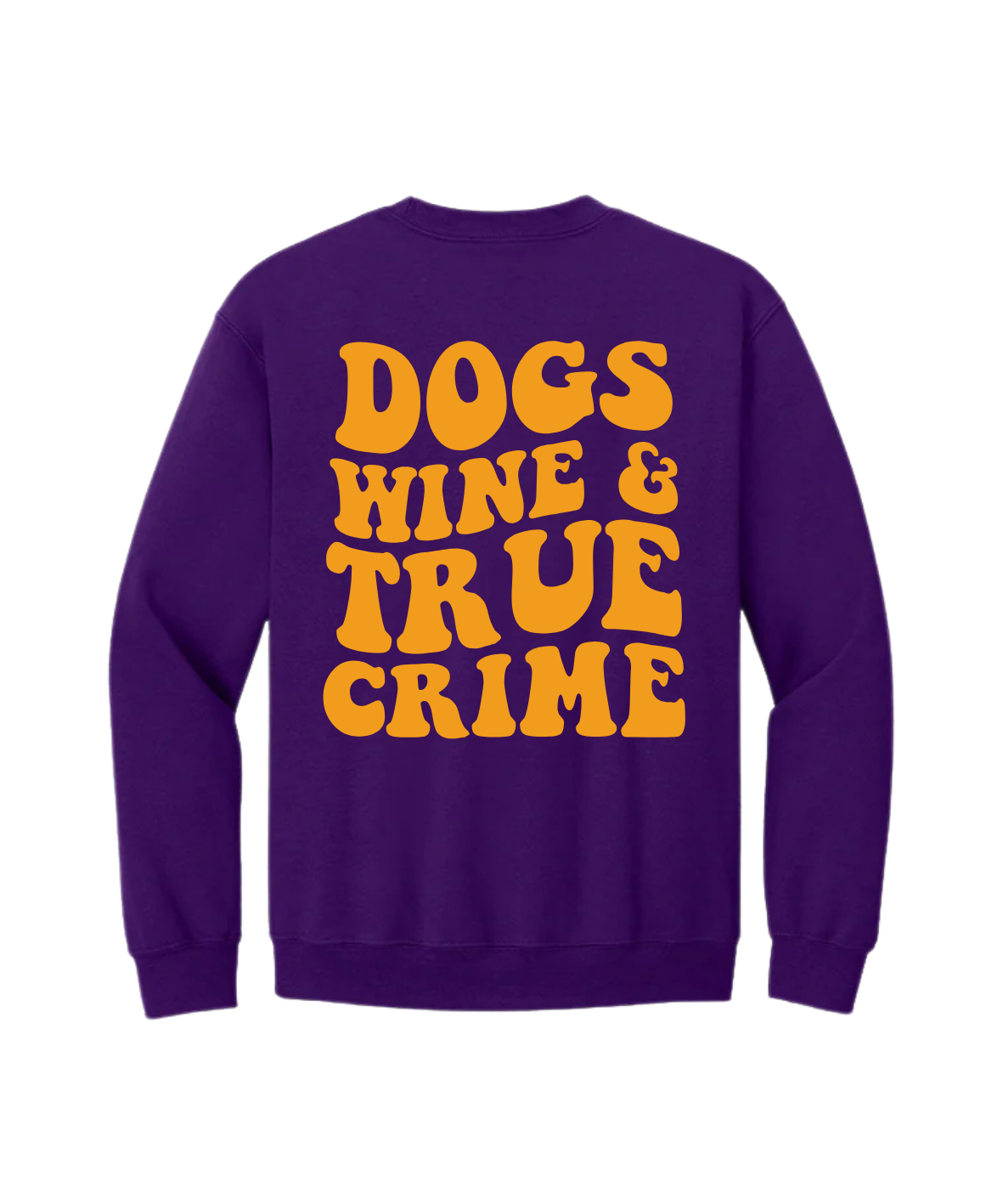 Crewneck Dogs and wine | Medium