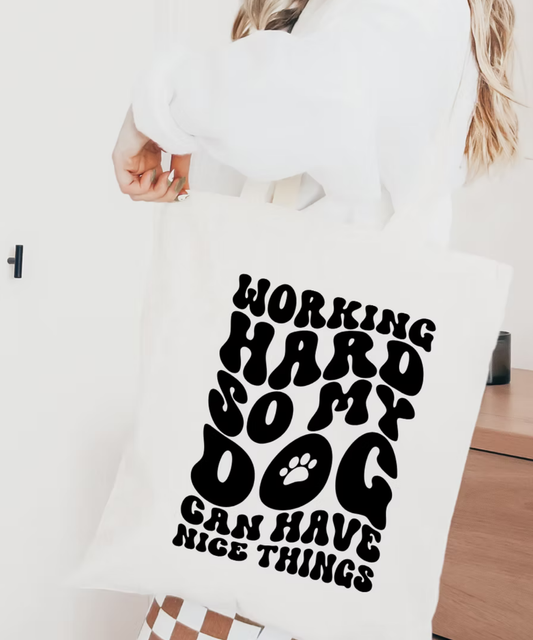 Shopper Working hard