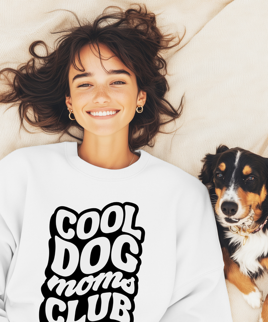 Sweater Cool dog moms club
