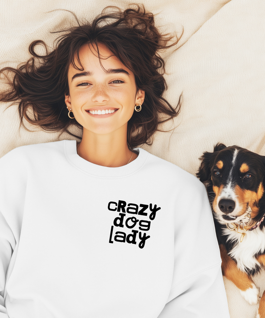 Sweater Crazy dog lady