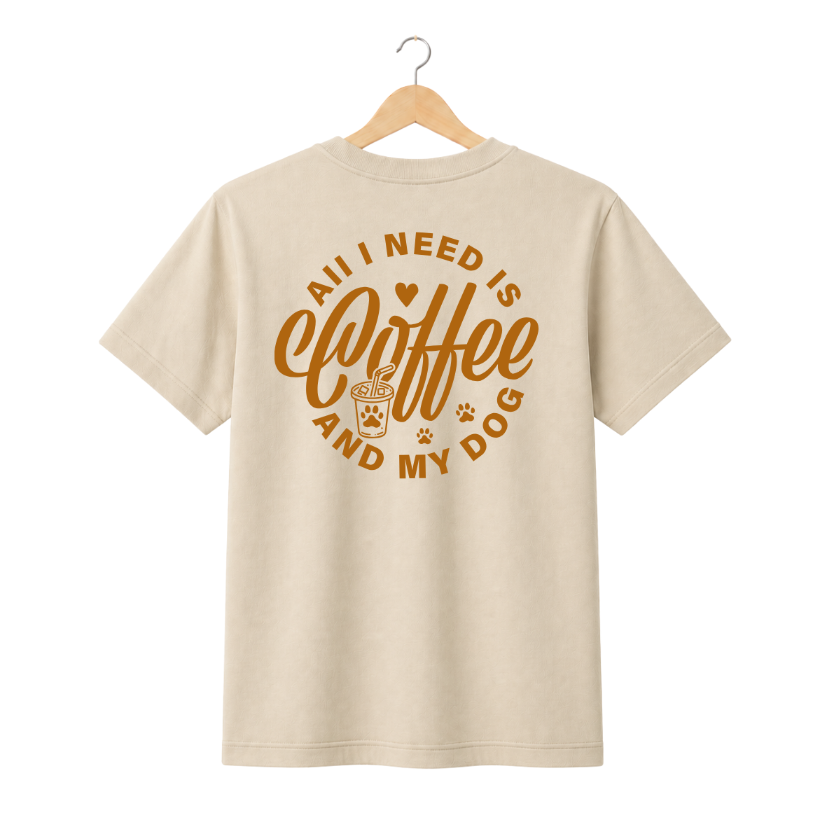 T-Shirt Coffee and dogs