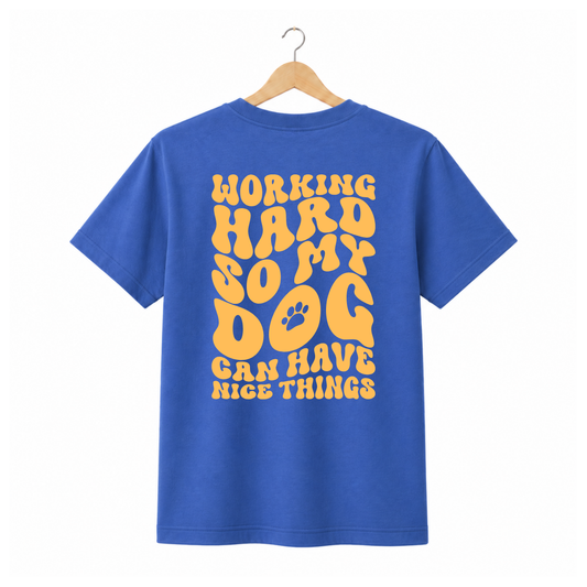 T-Shirt Working hard