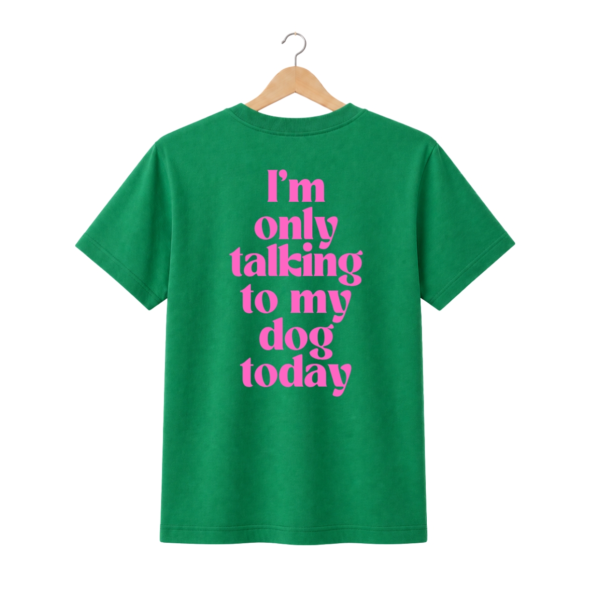 T-Shirt Talking to my dog